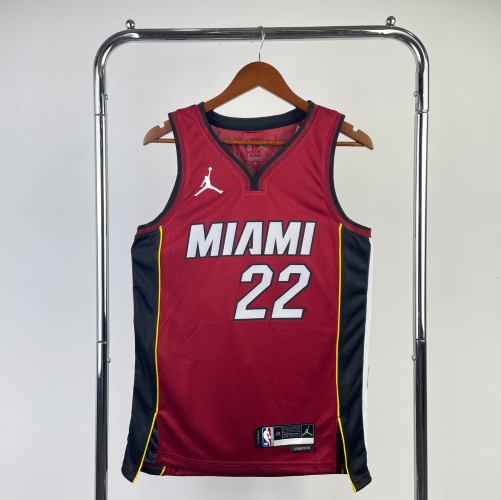 2023 Season Feiren Limited Version Miami Heat NBA Red #22 Jersey-311