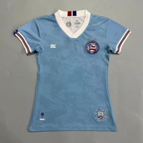 2023/24 EC Bahia 2nd Away Blue Thailand Female Soccer Jersey AAA-908