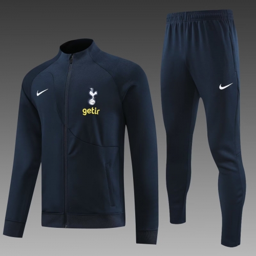 2023/24 Tottenham Hotspur Royal Blue Thailand Soccer Jacket Uniform-PO