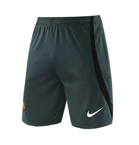 2023/24 Barcelona Cyan Thailand Soccer Training Shorts-418