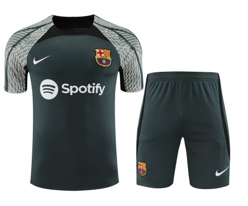 2023/24 Barcelona CyanThailand Soccer Training Uniform-418