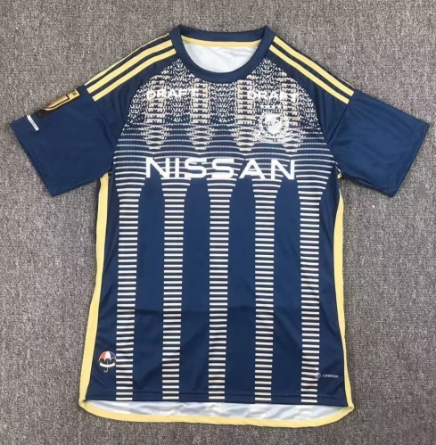 2023/24 Limited Version Yokohama FC Blue & Gray Thailand Soccer Jersey AAA-417