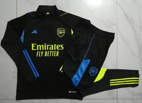 2023/24 Arsenal Black Thailand Soccer Uniform-815/GDP