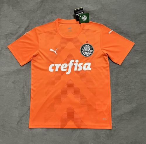 2023/24 Palmeiras Goalkepeer Orange Thailand Soccer Jersey AAA-908/510