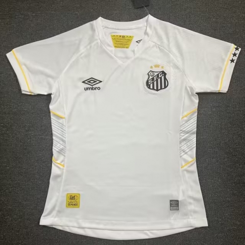 2023/24 Santos FC Home White Thailand Women Soccer Jersey AAA-SH