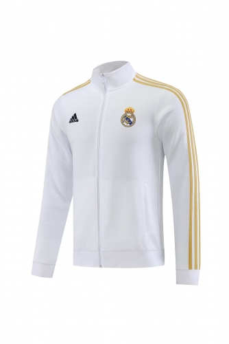 2022/23 Real Madrid White Thailand Jacket Top-LH