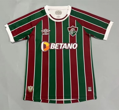 2023/24 Fluminense FC Home Red Thailand Soccer Jersey AAA-908