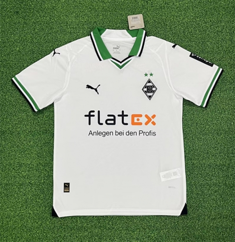 2023/24 Borussia Mönchengladbach Home White Thailand Soccer Jersey AAA-416/320