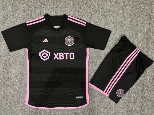 2023/24 Inter Miami CF Away Black Soccer Uniform-208/315/302