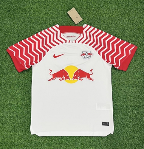 2023/24 RB Leipzig Home Red & White Thailand Soccer Jersey AAA-416/320