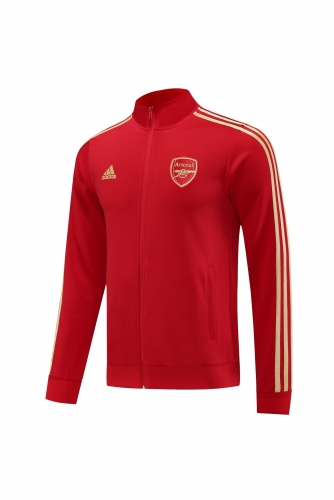 2023/24 Arsenal Red Soccer Jacket Top-LH