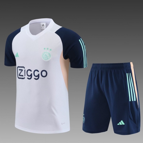 2023/24 Ajax White Thailand Tracksuit Vest Uniform-PO