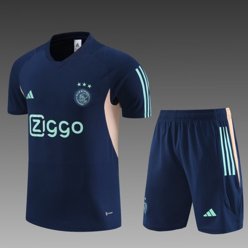 2023/24 Ajax Royal Blue Thailand Tracksuit Vest Uniform-PO