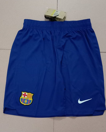 2023/24 Barcelona Home Blue Thailand Soccer Shorts-315