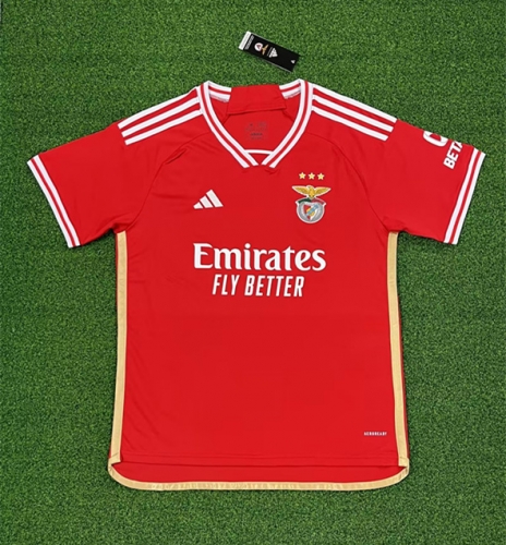 2023/24 Benfica Home Red Thailand Soccer Jersey AAA-522/416/510