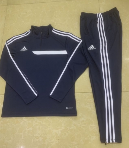 2023 Addida Royal Blue Tracksuit Uniform-411