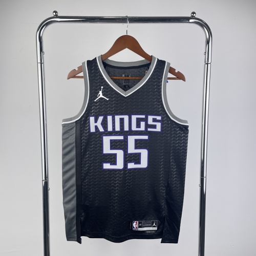 2023 Season Feiren Limited Version NBA Sacramentos Kings Black #55 Jersey-311