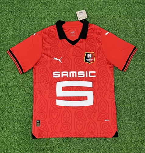2023/24 Stade Rennais Home Red Thailand Soccer jersey AAA-320/416