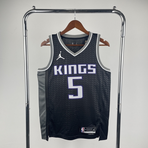 2023 Season Feiren Limited Version NBA Sacramentos Kings Black #5 Jersey-311