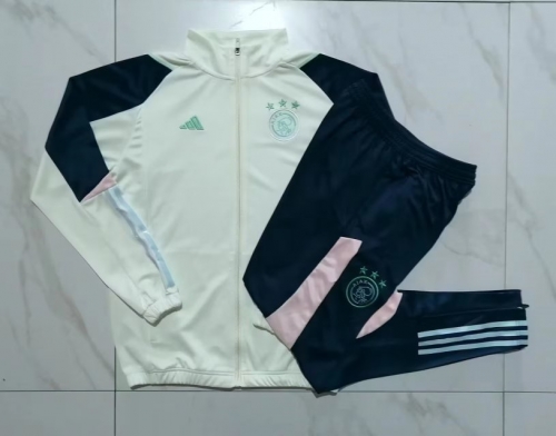 2023/24 Ajax Light Green Thailand Soccer Jacket Uniform-815