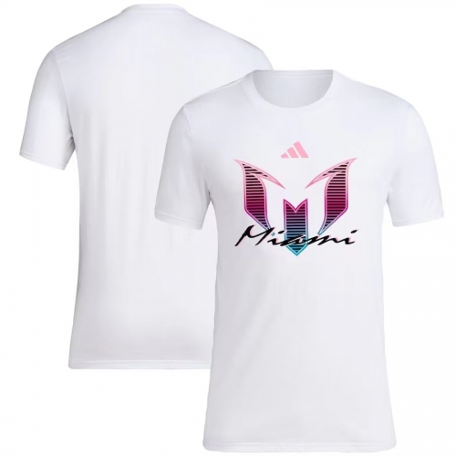 2023/24 Inter Miami CF White Cotton T-Shirts-308