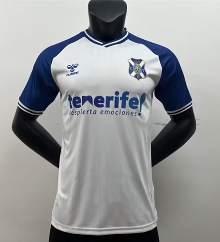 2023/24 CD Tenerife Home Blue & White Thailand Soccer Jersey-1095