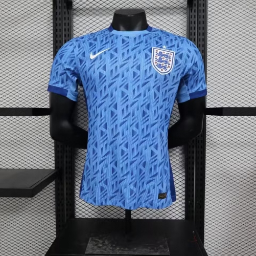 Player Version 2023/24 England Home Blue Thailand Soccer Jersey AAA-888/16/2100