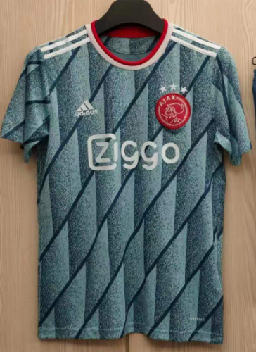 2020/2021 Ajax Home Red & White Thailand Soccer Jersey AAA-TJ