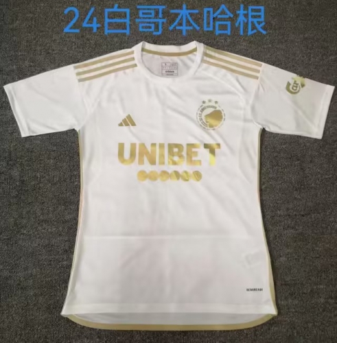 2023/24 F.C. Copenhagen White Thailand Soccer Jersey AAA-709