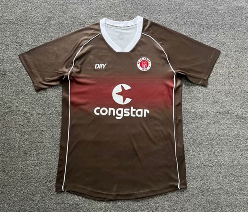 2023-2024 FC St. Pauli Home Black Thailand Soccer Jersey AAA-512/1040