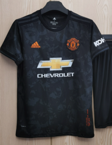 19-20 Manchester United Away Gray Thailand Soccer Jersey AAA-TJ