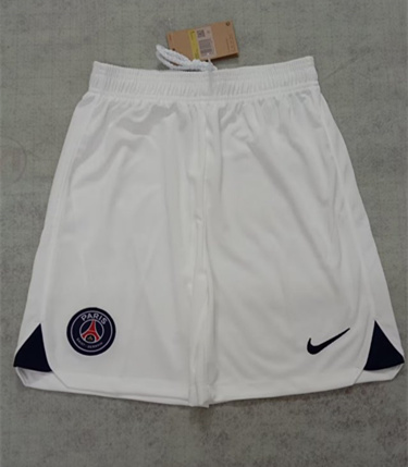 2023/24 Paris SG Away White Soccer Shorts-509/315