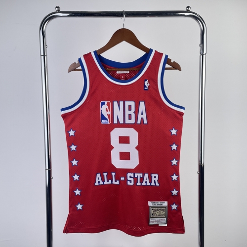 All Star 2023 Season NBA Los Angeles Lakers Red #8 Jersey-311