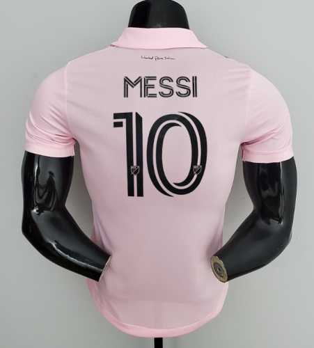 Player Version 2023/24 Inter Miami CF Pink #10 (MESSI) Thailand Soccer Jersey AAA-308/703