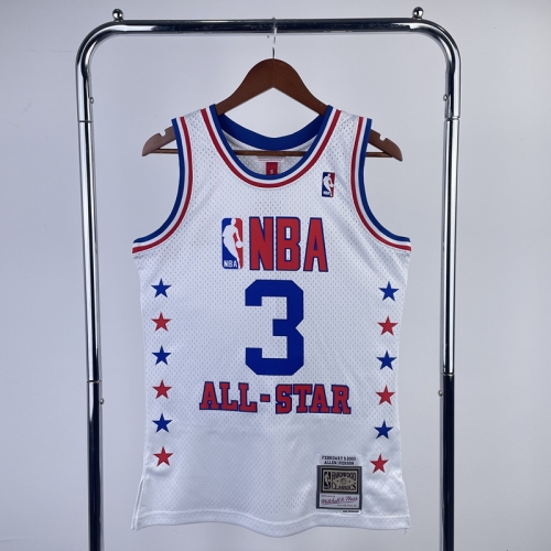 All Star 2023 Season NBA White #3 Jersey-311