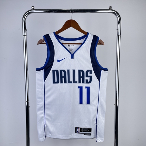 2023 Season NBA Dallas Mavericks White #11 Jersey-311