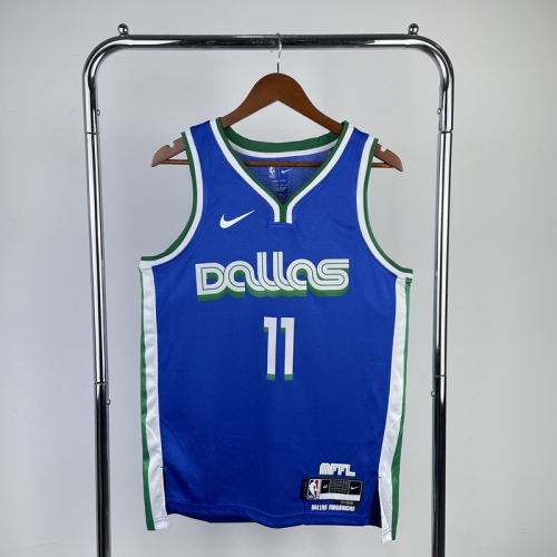 2023 Season City Version NBA Dallas Mavericks Blue #11 Jersey-311