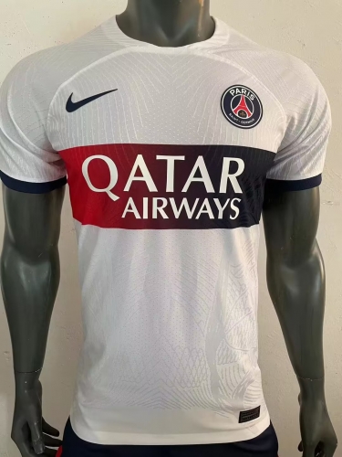 Player Version 2023/24 Paris SG White Thailand Soccer Jersey AAA-888/MY/703