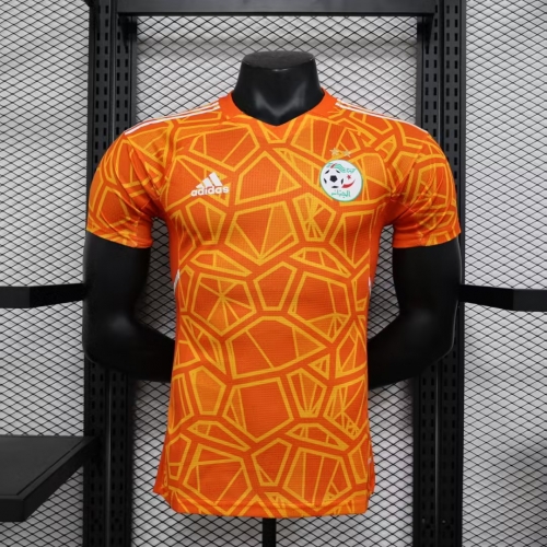 Player Version 2023/24 Algeria Orange Thailand Soccer Jersey AAA-888