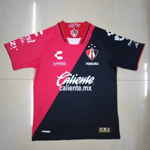 2023/24 Atlas FC Home Red & Black Thailand Soccer Jersey-912/07