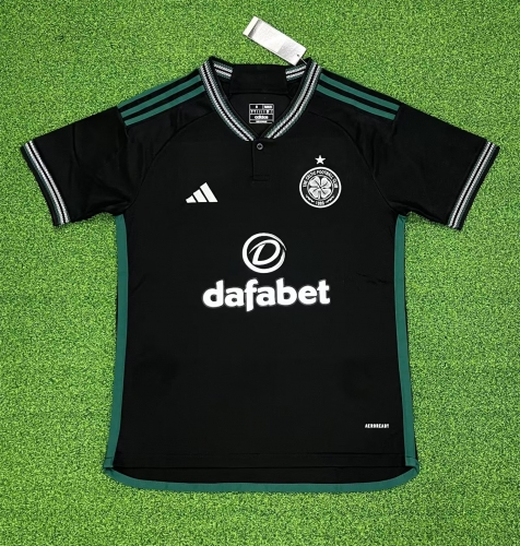 2023/24 Celtic Away Black Thailand Soccer Jersey AAA-JM/320