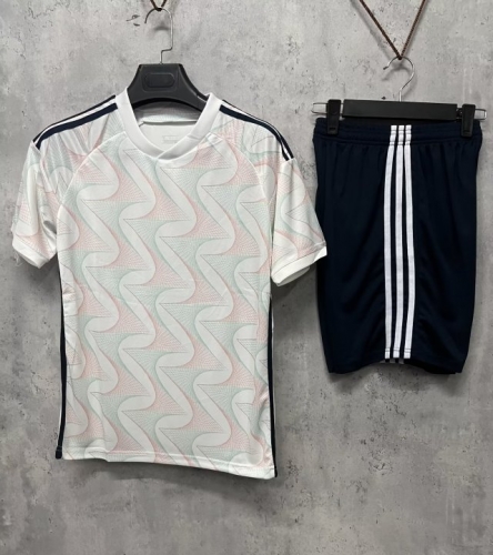 2023/24 Ajax Away White Soccer Uniform-DN