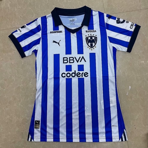 2023/24 Monterrey Away Blue & White Thailand Female Soccer Jersey AAA-410/319