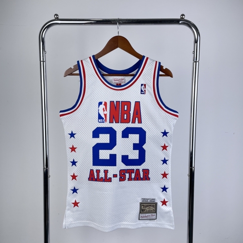 All Star 03 Retro Version NBA White #23 Jersey-311