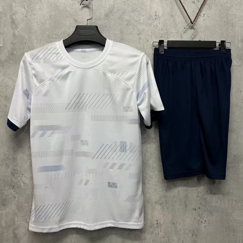 2023/24 Tottenham Hotspur White Soccer Uniform-DN