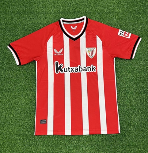 2023/24 Athletic Bilbao Home Red & White Thailand Soccer Jersey AAA-301/320