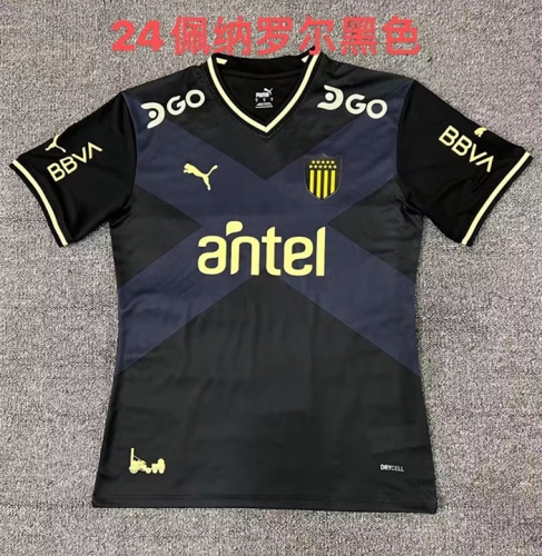 2023/24 CA Peñarol Black Training Thailand Soccer Jersey AAA-709