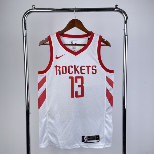 2019 Season Houston Rockets White NBA #13 Jersey-311