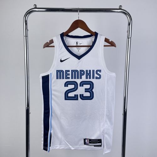 2023 Season Memphis Grizzlies NBA White #23 Jersey-311