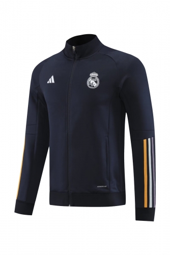 2023/24 Real Madrid Royal Blue Thailand Jacket Top-LH